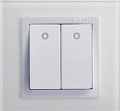 Công Tắc Đôi 1 Chiều Có Đèn Led