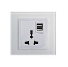Ổ Cắm Đôi Đa Năng + 2 Cổng USB