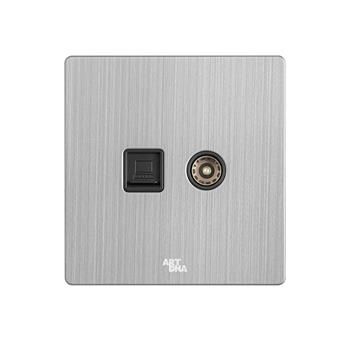 Ổ Cắm Mạng Cat5E + Tivi