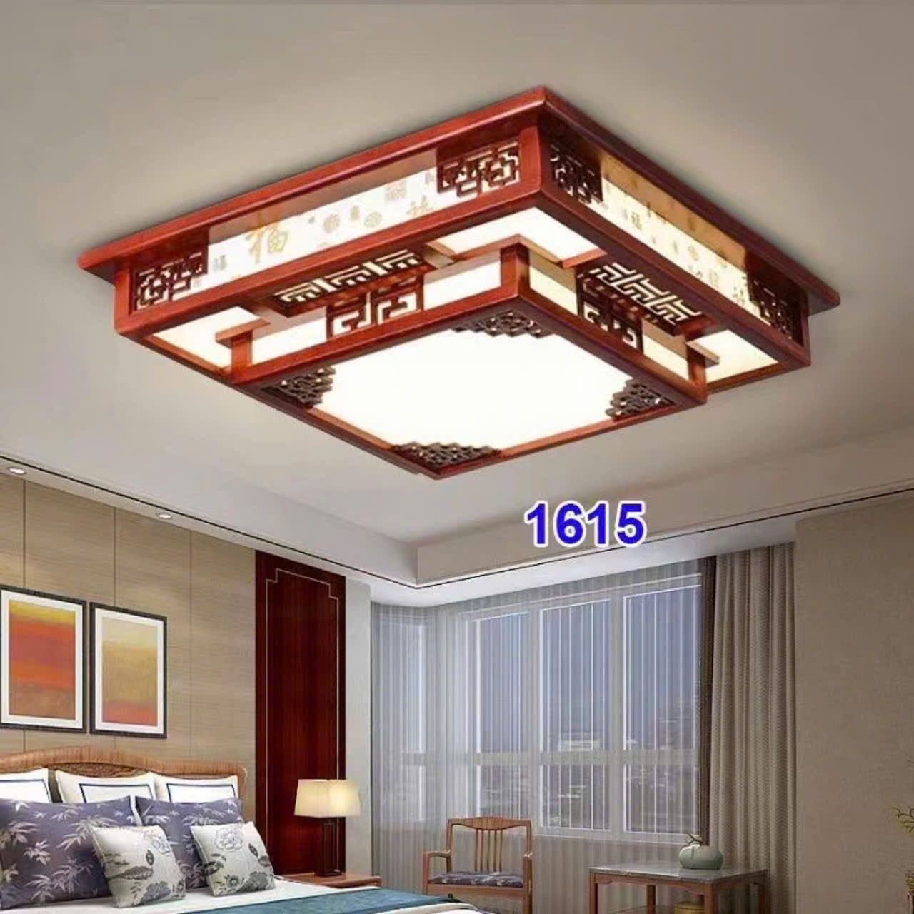 Đèn Ốp Gỗ HH1615