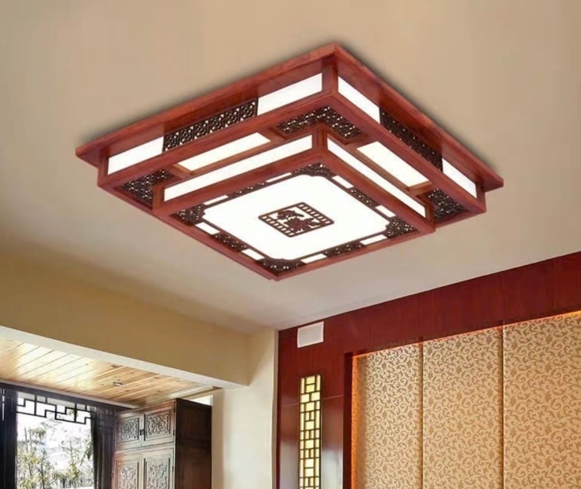 Đèn Ốp Gỗ HH805