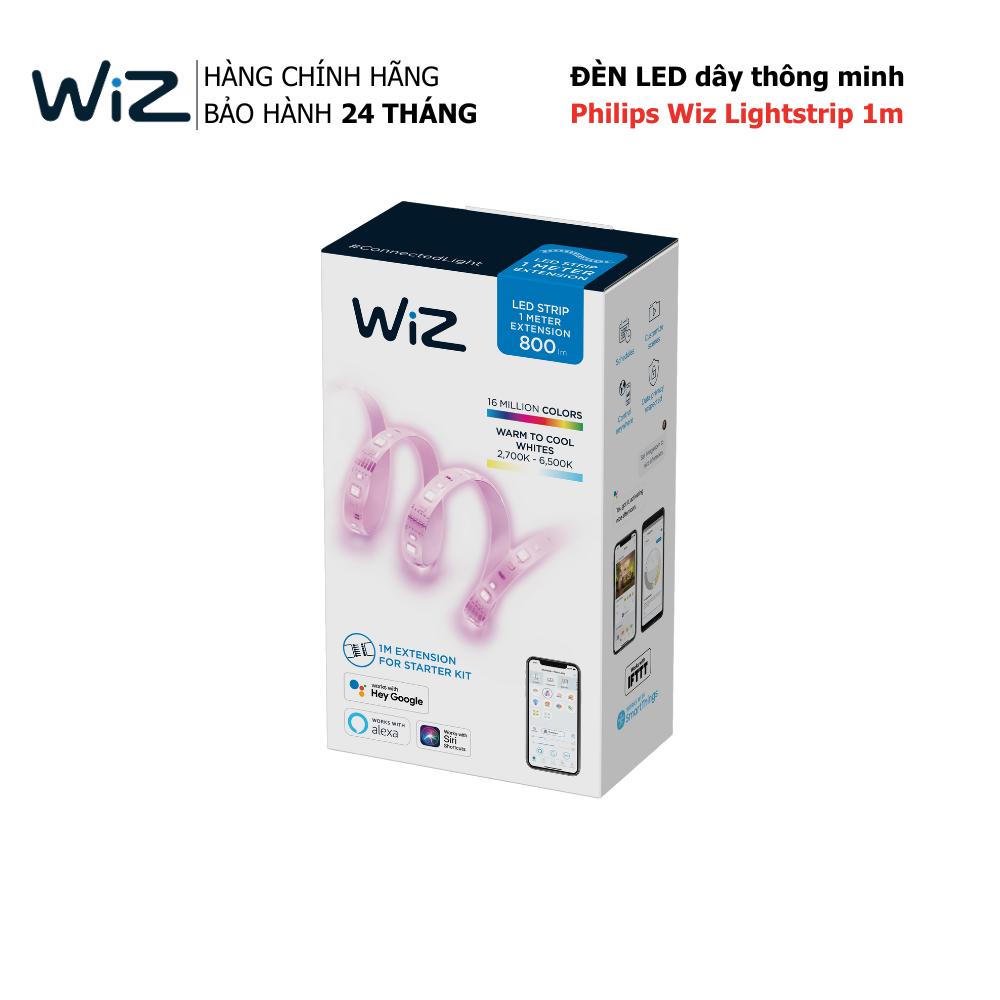 Đèn Led Dây Wiz Strip 1m Philips