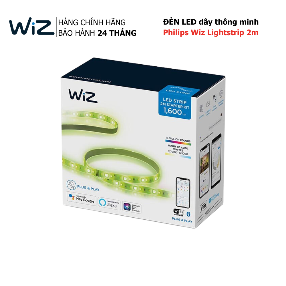 Đèn Led Dây Wiz Strip 2m Philips