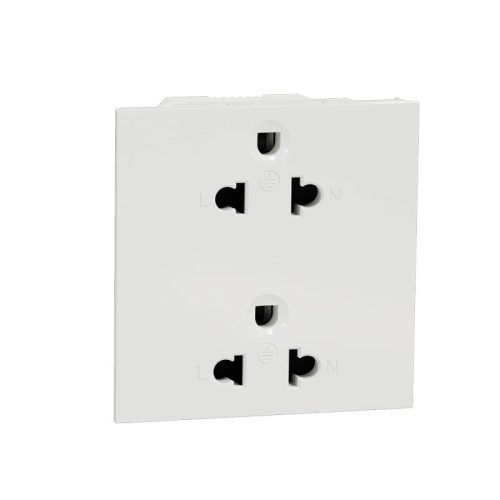 Ổ Cắm Đôi 3 Chấu 16A SIZE