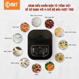 NỒI CƠM ĐIỆN TỬ 1.2L COMET CM8085