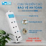 Ổ CẮM NỐI DÀI 3M CÓ CÔNG TẮC AC AES011343