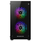 XIGMATEK NYM 2F (EN48946) - M-ATX, 2 SIDE TEMPERED GLASS, KÈM 02 FAN XIGMATEK X22F
