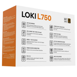 XIGMATEK LOKI L750 750W (EN43215) - 80PLUS BRONZE, PCIe Gen 5.1, ATX 3.1, 100% CÁP DẸT ĐEN
