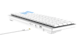 Bàn phím cơ không dây DAREU EK868 WHITE 68KEY (SLIM, Brown/ Red D-KAILH switch)