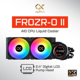XIGMATEK FROZR-O II 240 (EN40429) - ARGB, LCD-PUMP with APP, ALL IN ONE WATERCOOLING