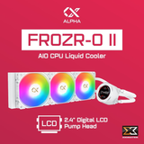 XIGMATEK FROZR-O II 360 ARTIC (EN40450) - ARGB, LCD-PUMP with APP, ALL IN ONE WATERCOOLING