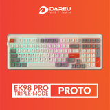 Bàn phím cơ không dây DAREU EK98 PRO - PROTO (Triple Mode, Cherry PBT Double Shot, Gasket Mount, RGB)