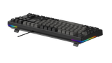Bàn phím cơ Gaming DAREU EK87 v2 GRAY BLACK (2 sides RGB strip, Multi-Led, PBT Double Shot OEM profile, DareU DREAM sw)