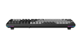 Bàn phím cơ Gaming DAREU EK104 GREY x BLACK (2 sides RGB strip, Multi-Led, PBT Double Shot OEM profile, DareU DREAM / FIREFLY sw)