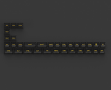 AKKO Keycap set – Black (PC / ASA-Clear profile / 155 nút)