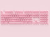 AKKO Keycap set – Pink (PC / ASA-Clear profile / 155 nút)