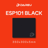 Bàn di chuột DAREU ESP101 BLACK (Grey logo) 350*300*5mm
