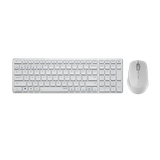 Bộ Bàn Phím Chuột Không Dây Đa Kết Nối Rapoo 9350M - Grey