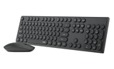 Bộ Bàn Phím Chuột Không Dây Rapoo X260S - Black