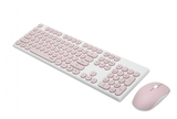 Bộ Bàn Phím Chuột Không Dây Rapoo X260S - Pink