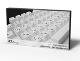 AKKO Keycap set – Black on White BoW (PBT Double-Shot/ASA profile/158 nút)