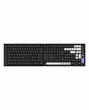 AKKO Keycap set – White on Black WoB (PBT Double-Shot/ASA profile/158 nút)