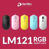 Chuột DAREU LM121 (RGB, SILENT CLICK)
