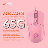 Chuột Gaming DAREU A960s QUEEN - ULTRALIGHT (HUNTER PWM3336, LED RGB)