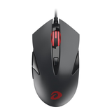 Chuột Gaming DAREU LM145 BLACK/ GRAY (MULTI LED, Avago 3050)