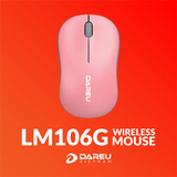 Chuột không dây DAREU LM106G PINK