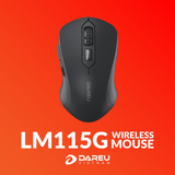 Chuột không dây DAREU LM115G BLACK