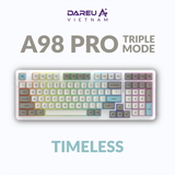 Bàn phím cơ không dây DAREU A98 PRO - TIMELESS (Triple Mode, Gasket Mount, RGB)