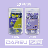 DAREU FIREFLY (TACTILE) Hotswap Switches – POT x45 sw