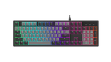 Bàn phím cơ Gaming DAREU EK104 GREY x BLACK (2 sides RGB strip, Multi-Led, PBT Double Shot OEM profile, DareU DREAM / FIREFLY sw)