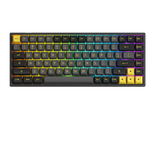 Bàn phím cơ AKKO 3084B Plus Black & Gold (Bluetooth 5.0 / Wireless 2.4Ghz / Hotswap / Foam tiêu âm / AKKO CS Jelly sw)