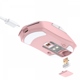 Chuột không dây Gaming DAREU A950 TRIPLE MODE (BLACK / PINK) - SUPERLIGHT, FAST CHARING DOCK