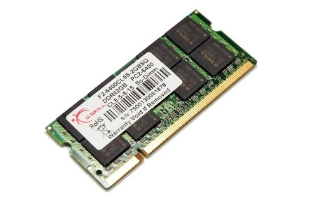 G.SKILL SA - 1GB DDR2 800MHz ( for notebook) F2-6400CL5S-1GBSA