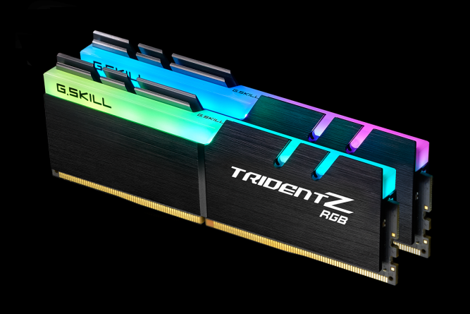 G.Skill TRIDENT Z RGB - 16GB (8GBx2) DDR4 3200GHz - F4-3200C16D-16GTZR