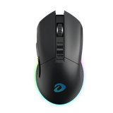 Chuột không dây Gaming DAREU EM901 RGB - BLACK (BRAVO ATG4090 sensor)