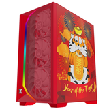 XIGMATEK GEMINI II TIGER (EN49011) - PREMIUM GAMING M-ATX, KÈM 03 FAN XIGMATEK X22B