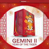 XIGMATEK GEMINI II TIGER (EN49011) - PREMIUM GAMING M-ATX, KÈM 03 FAN XIGMATEK X22B