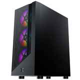 XIGMATEK DUKE 3F (EN49080) - ATX, 2 SIDE TEMPERED GLASS, KÈM 03 FAN XIGMATEK X22F
