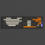 AKKO Keycap set – Carbon Retro (PBT Double-Shot/Cherry profile/229 nút)