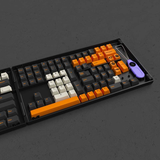 AKKO Keycap set – Carbon Retro (PBT Double-Shot/Cherry profile/229 nút)