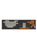 AKKO Keycap set – Carbon Retro (PBT Double-Shot/Cherry profile/229 nút)
