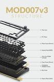 Kit AKKO Designer Studio – MOD007v3 (Flex-cut / Gasket mount / South-Facing)