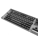 AKKO Keycap set – Black & Silver (PBT Double-Shot/ASA profile/197 nút)