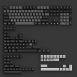 AKKO Keycap set – Black & Silver (PBT Double-Shot/ASA profile/197 nút)