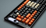 AKKO Keycap set – Carbon Retro (PBT Double-Shot/ASA profile/158 nút)