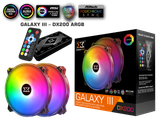 XIGMATEK GALAXY III DX200 ARGB (EN46089): HUB FAN (PACK x2, CONTROLLER, POWER HUB)